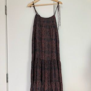Natalie Martin Melanie Dress in Indigo and Clay